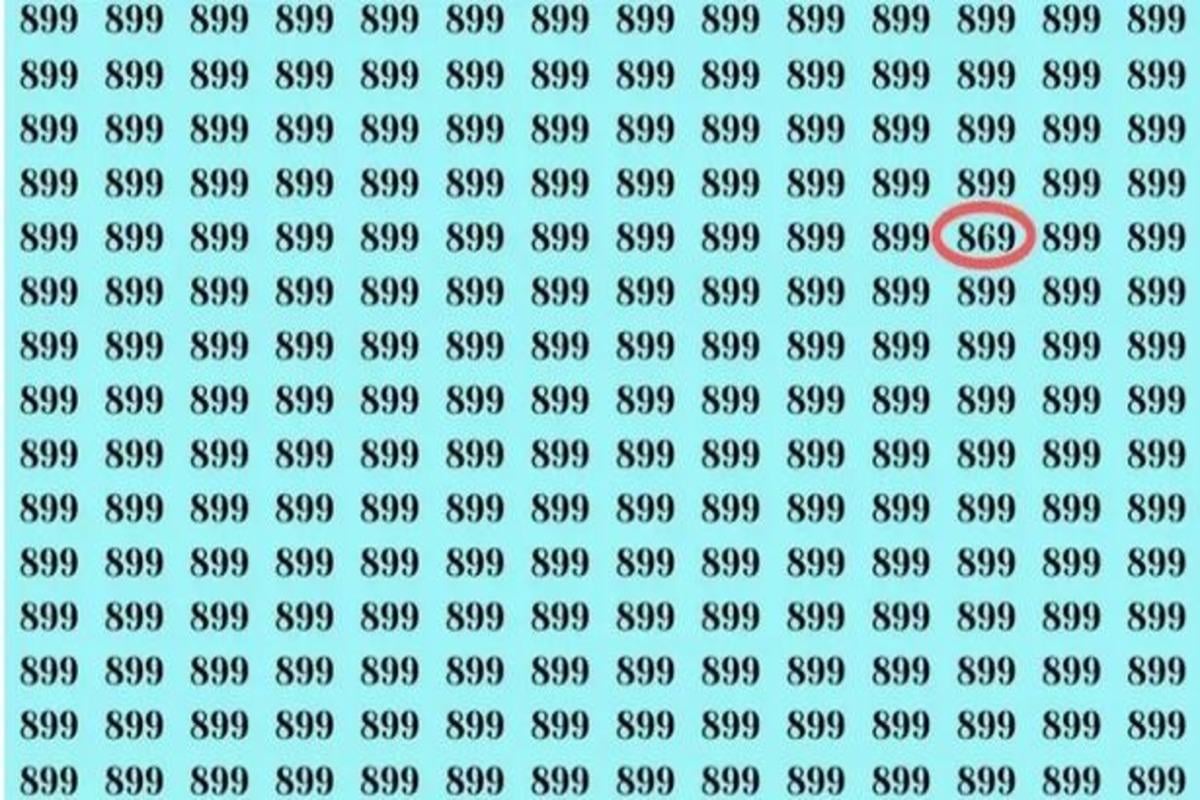 Bir sayı diğerlerinden farklı