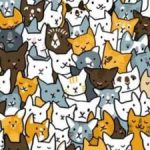 Görme yeteneği keskin olanlar için bulmaca: Kedilerin arasındaki tavşanı 11